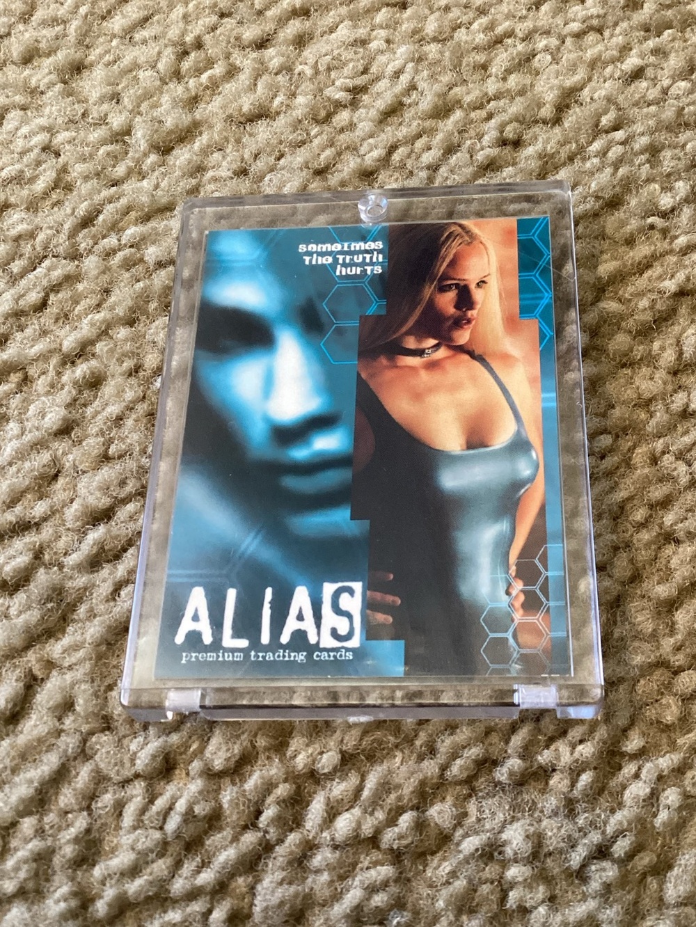 Alias Jennifer Garner Season 1 Promo Card